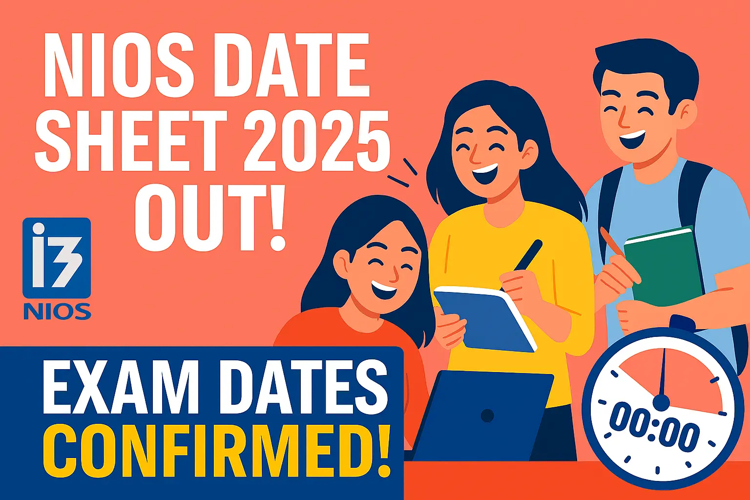 NIOS Date Sheet 2025 release