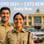 SSC CPO 2025 Notification Out: 3,073 Vacancies for SI in Delhi Police and CAPF
