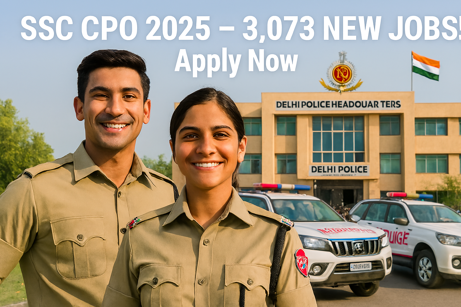 SSC CPO 2025 Notification Out: 3,073 Vacancies for SI in Delhi Police and CAPF