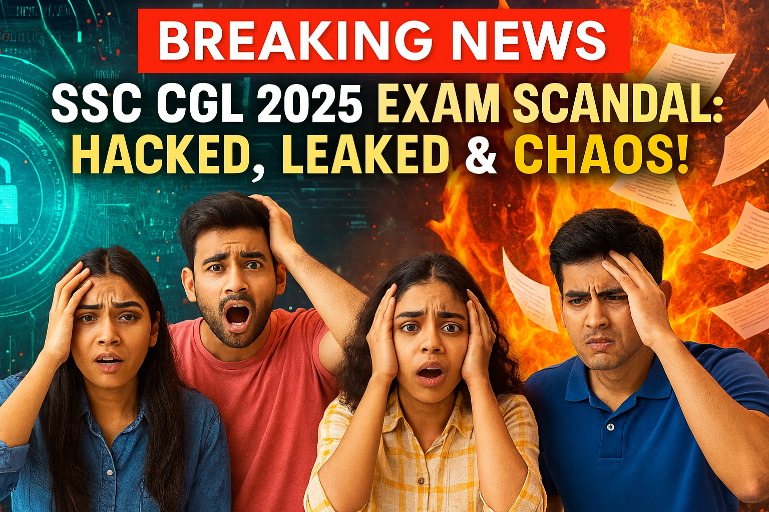 SSC CGL 2025 Mega Scandal